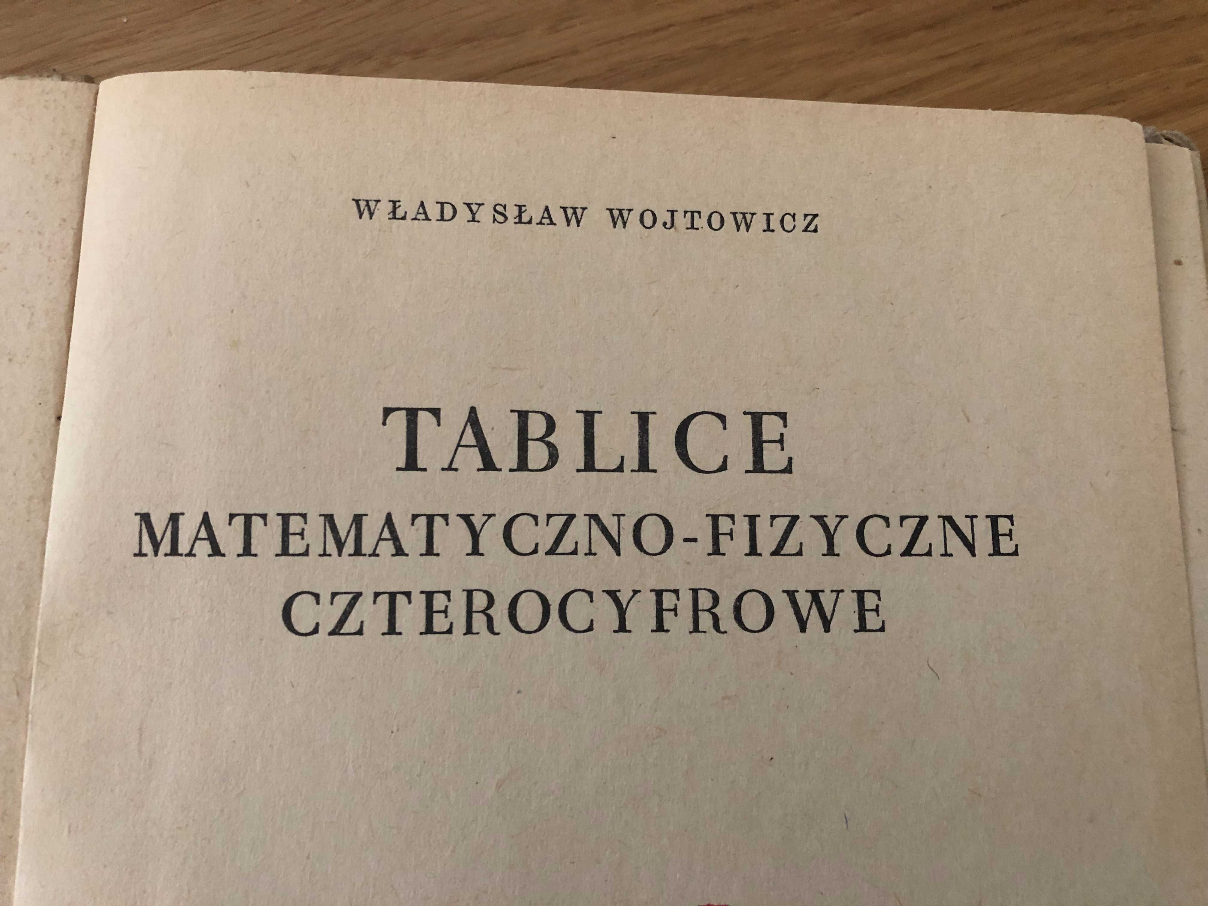 tablice matematyczno fizyczne czterocyfrowe