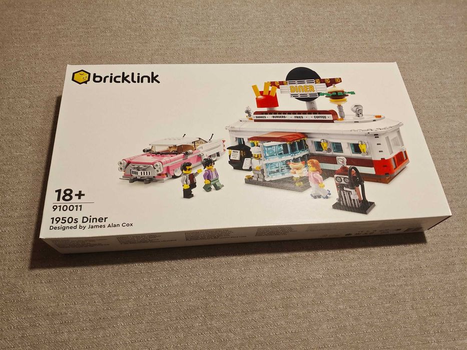 LEGO Bricklink Restauracja z lat pięćdziesiątych 910011