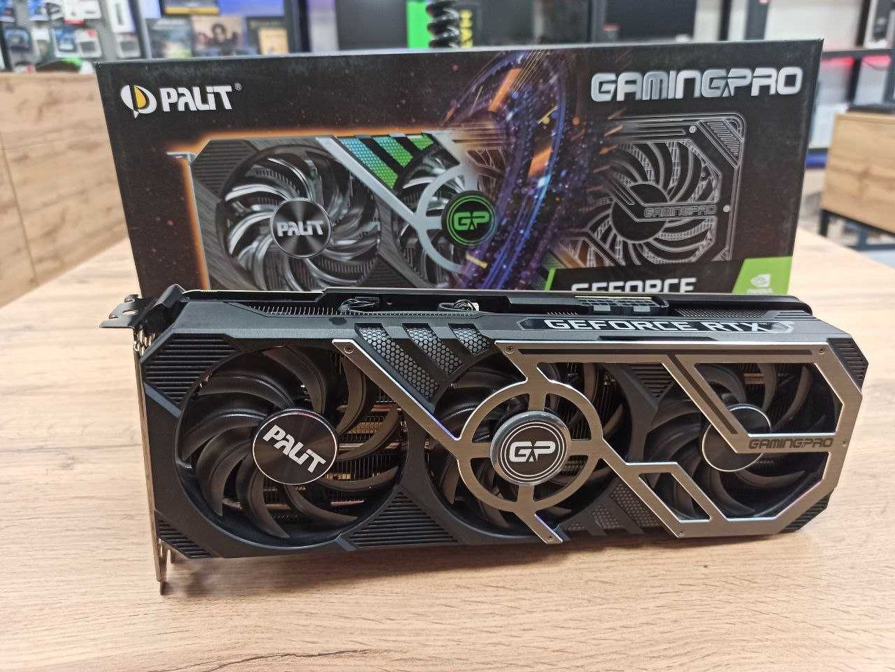 НОВА потужна відеокарта Palit RTX 3080 10Gb GamingPro