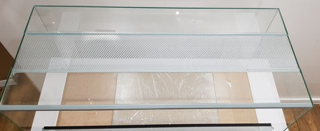 Terrarium szklane z wentylacją 120x40x50