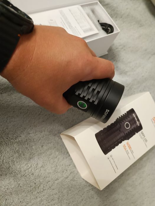 Latarka sofirn q8plus 6x xhp50 led 16000 lumenów  mega moc