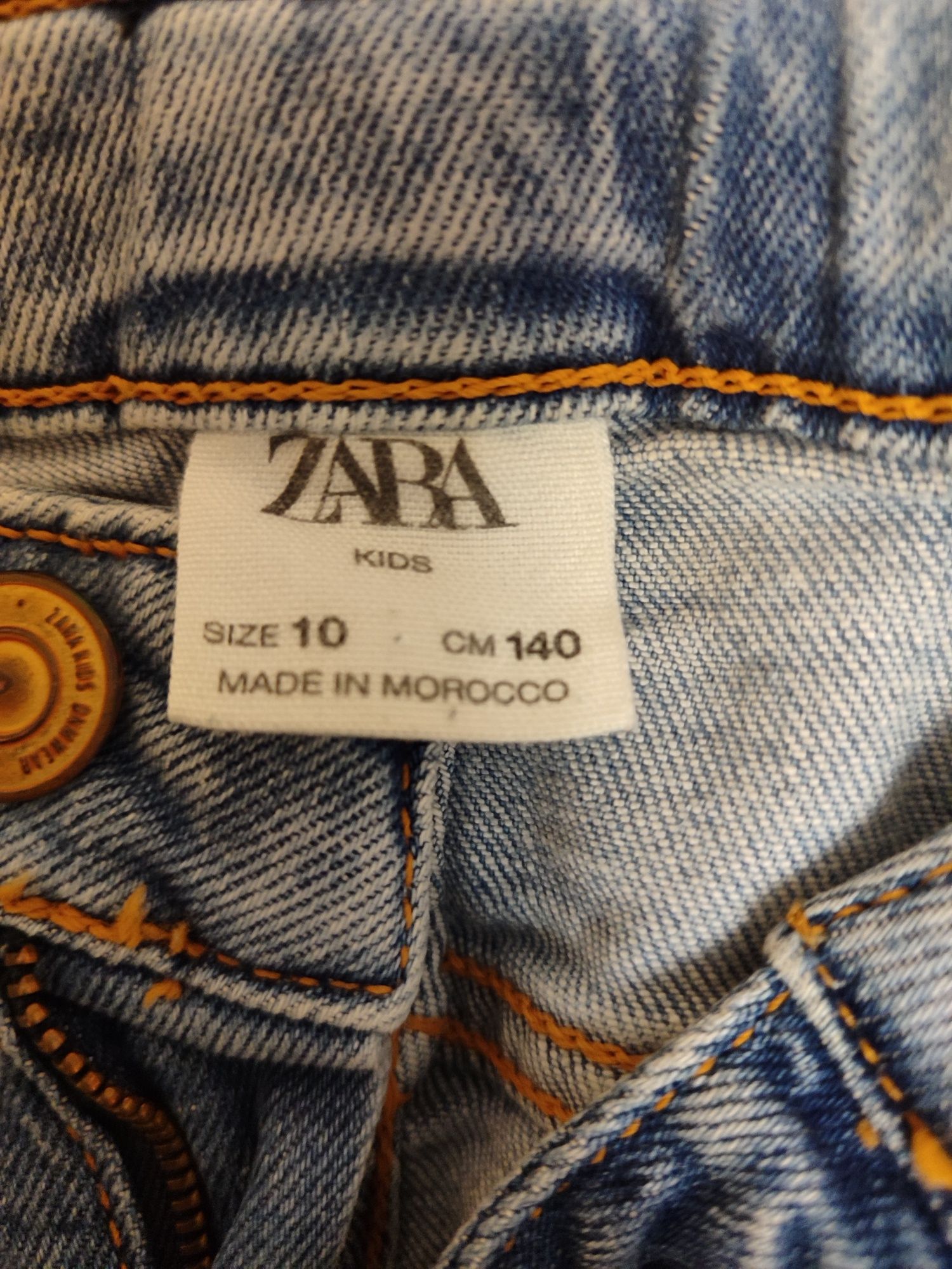 Джинси Zara на дівчинку, розмір 10, 140 см