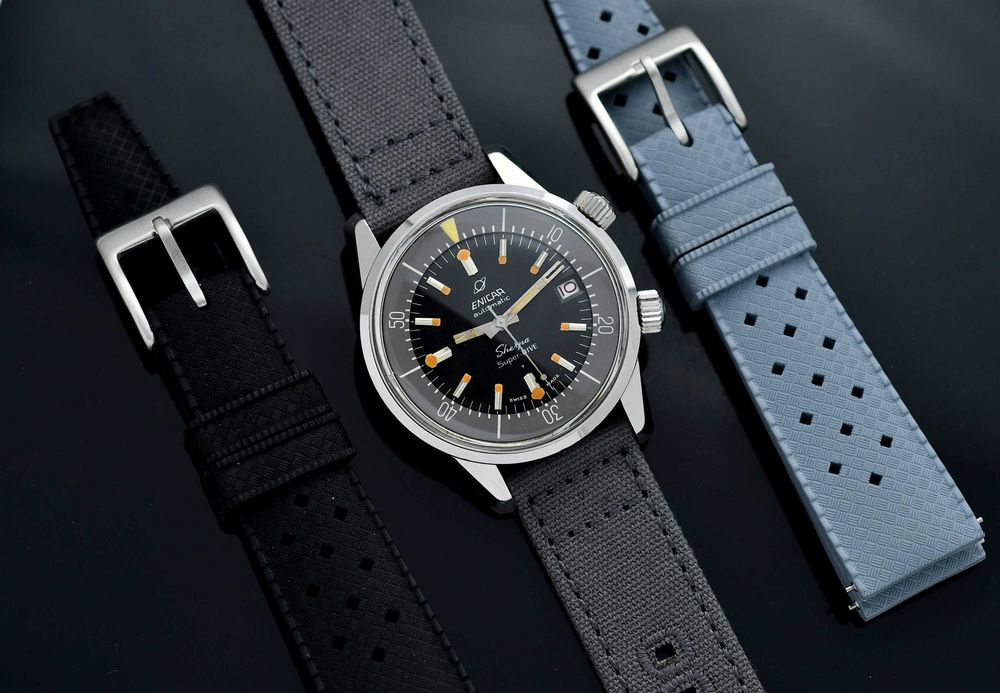 Zegarek ENICAR Sherpa Super Dive - Vintage z 64 - 40mm - Automatyczny