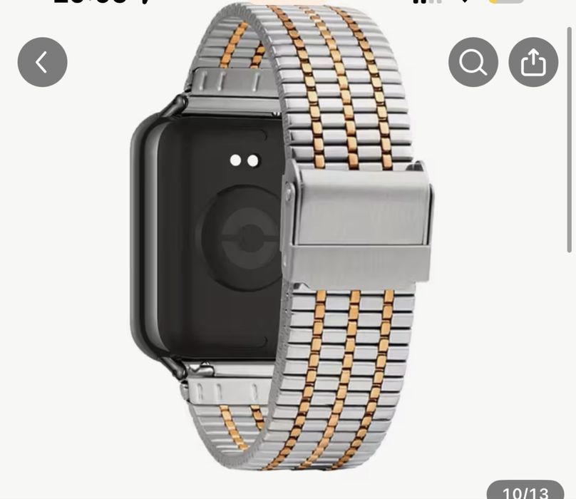 Xiaomi Mi band 9 pro ремінець нержавіюча сталь