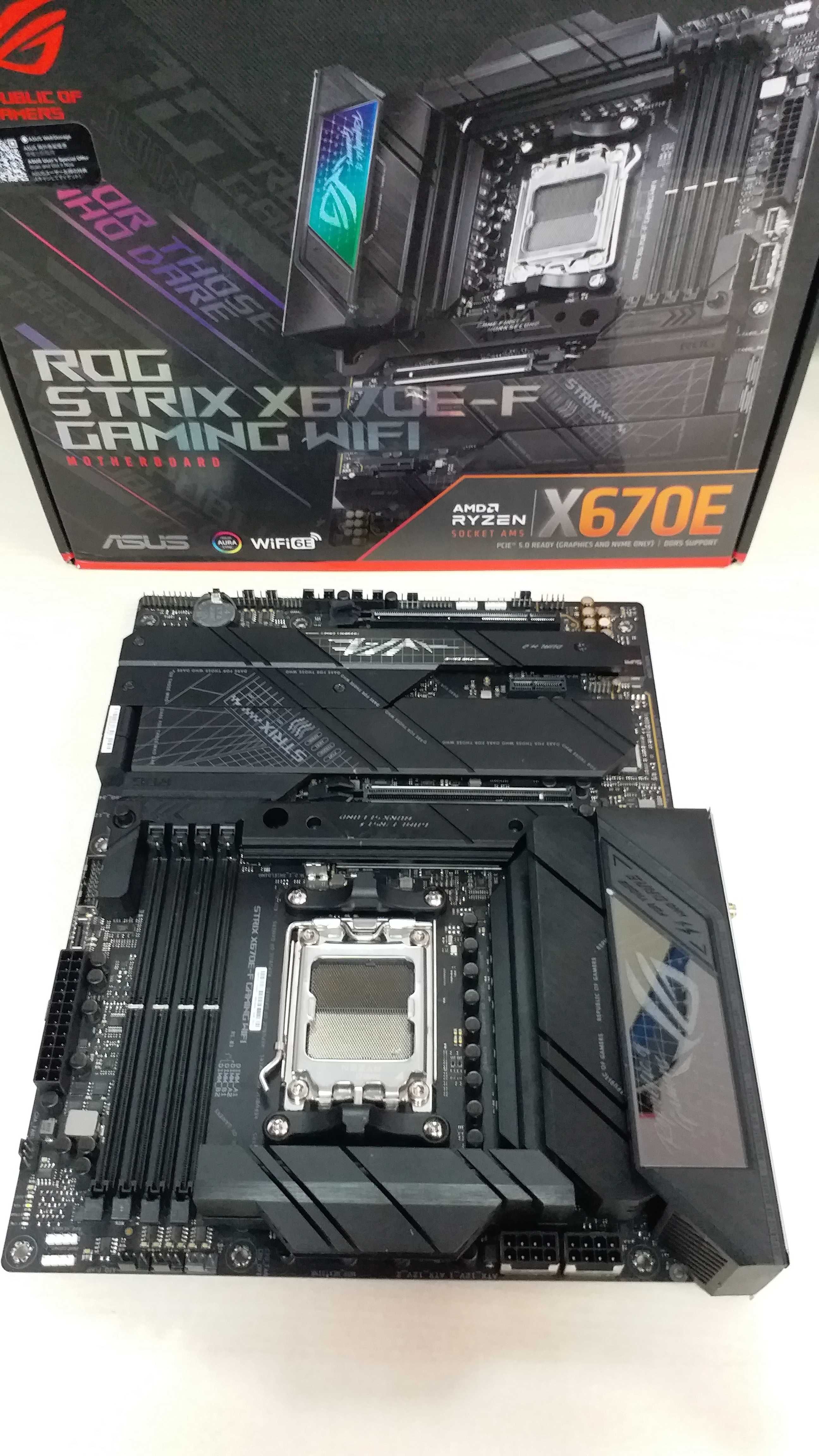 Топ плата ASUS ROG STRIX X670E-F Gaming WIFI AM5 DDR5