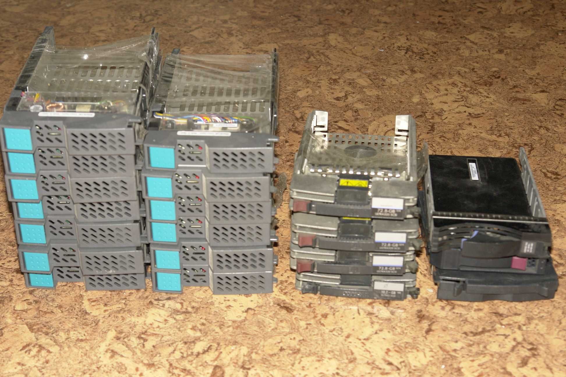 Салазки, заглушки, кишеньки, Caddy HP Supermicro SAS/SATA SCSI HotSwap