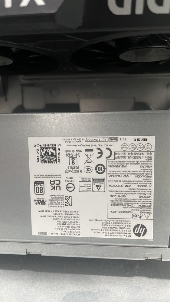 Computador hp intel11400f