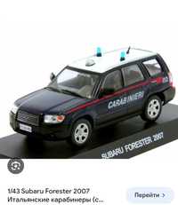 Subaru Forester 2007 масштаб 1:44 Carabineer