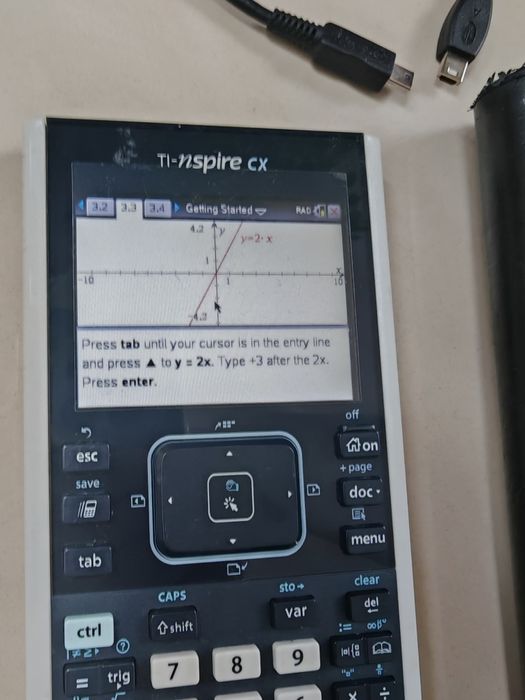 Ti-nspire CX kalkulator graficzny naukowy do Klas IB Texas Instruments