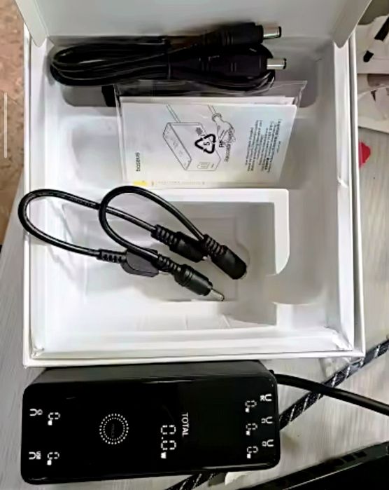 Зарядная станция Baseus 240 Вт DigitalGaN Desktop Fast Charger 3C+U+DC