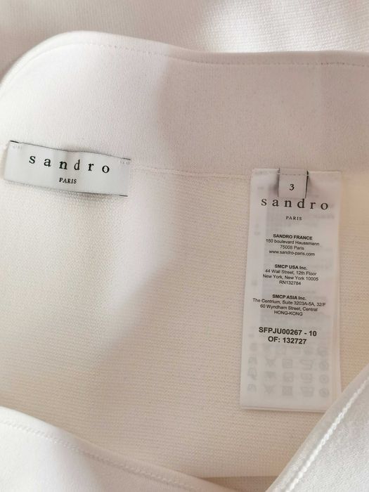 Sandro paris elanna knit mini спідниця оригінал