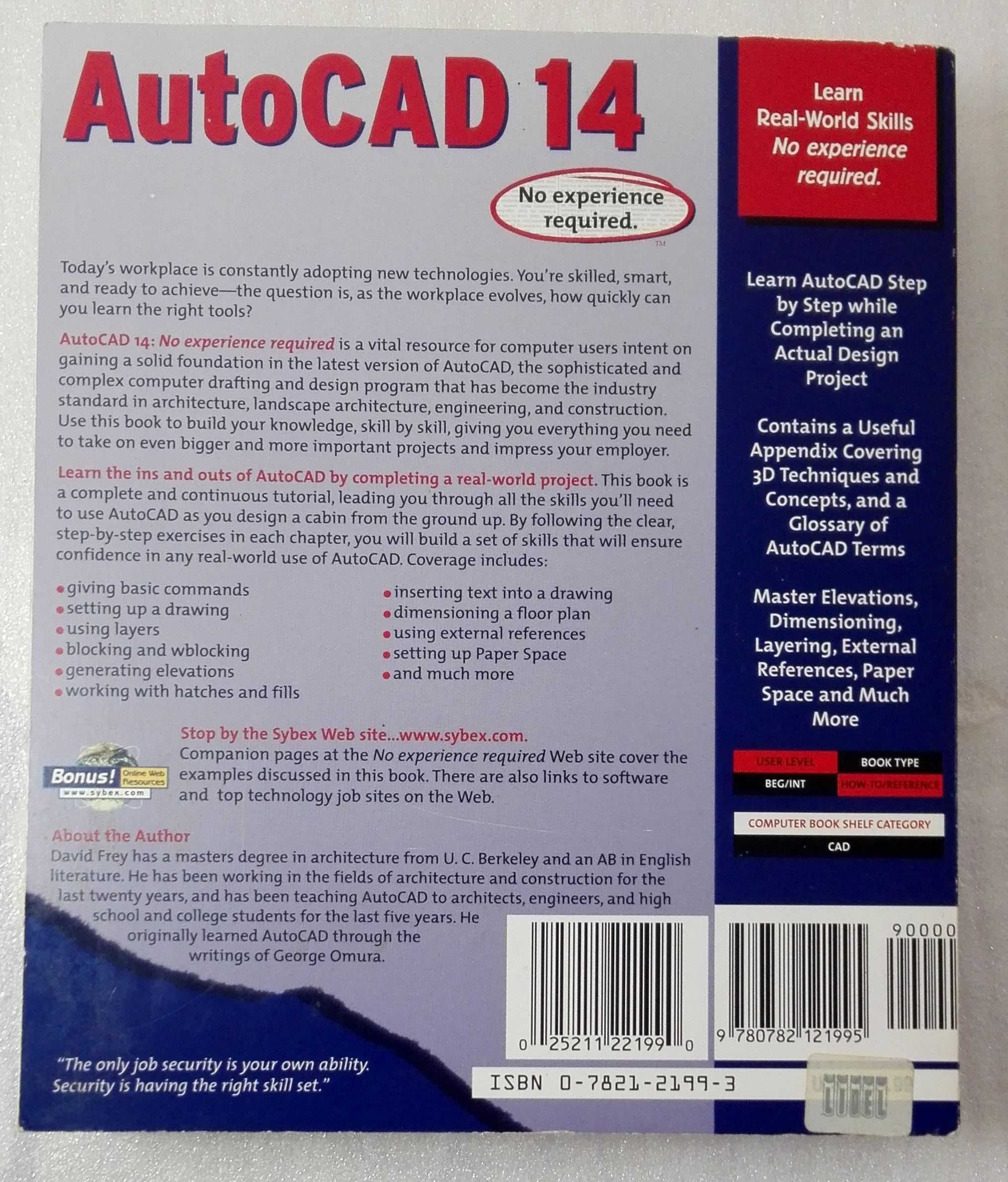 Livro AutoCAD 14 - The 14 Essential Skills