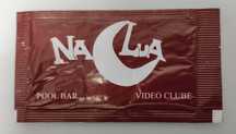 Pacote de Açúcar antigo - Na Lua Pool Bar/Videoclube (Bicafé - emba)