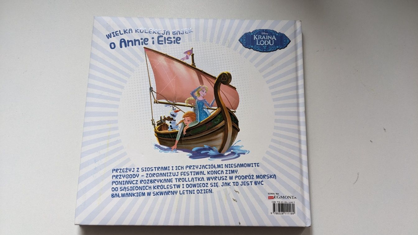 Książka dla dzieci - "Wielka kolekcja bajek o Annie i Elsie"