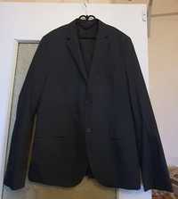 Піджак, блейзер H&M Slim Fit чорний на підкладці
