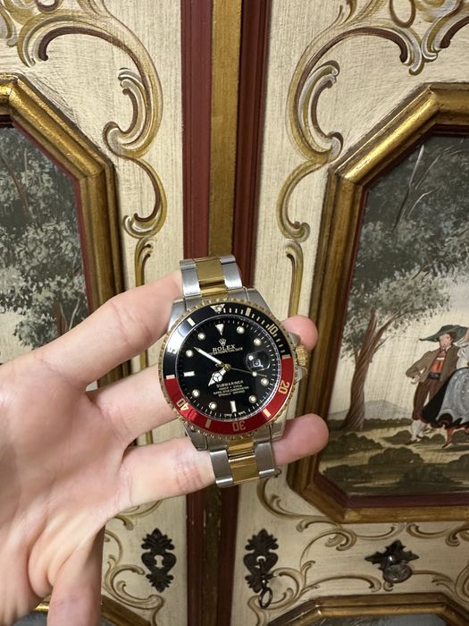 Zegarek Rolex Submariner automatic black & gold — 40mm