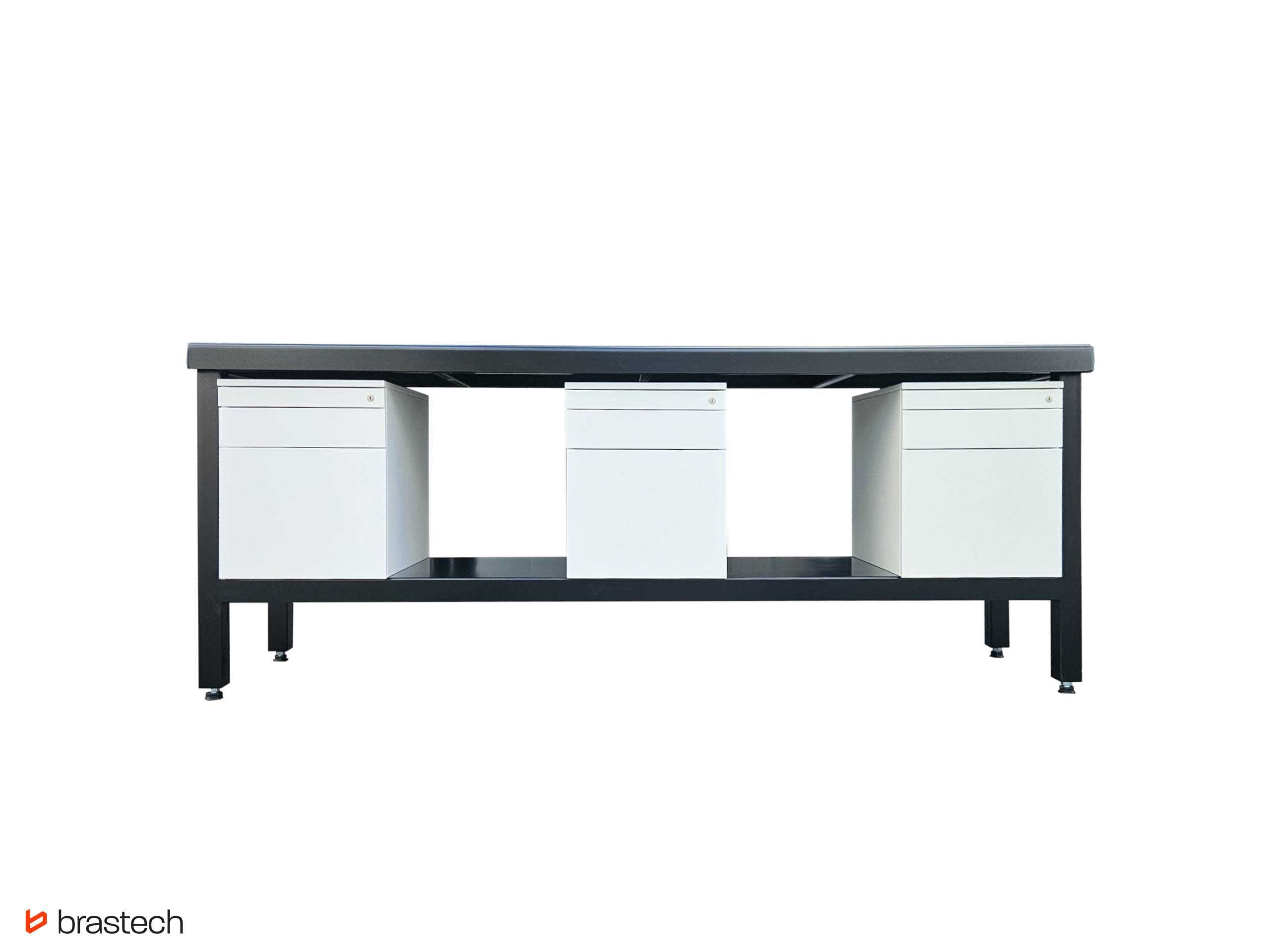 Stół warsztatowy 90 x 232 x 61,5 cm Blat stalowy 5 mm, waga 220 kg