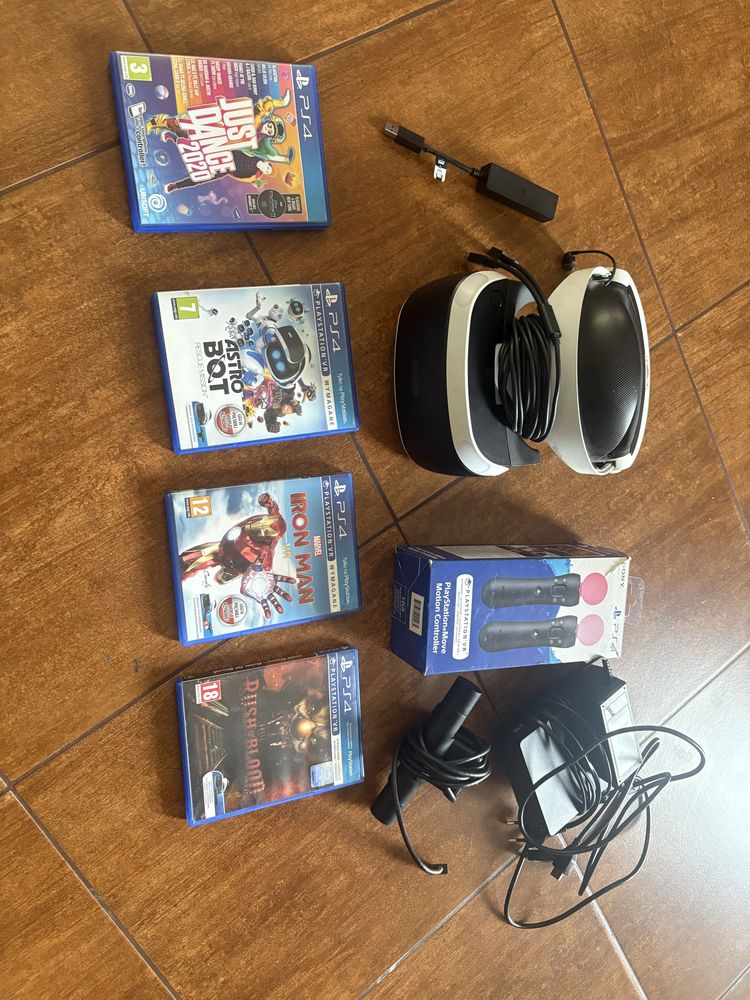 Zestaw vr + move ps4 /ps5