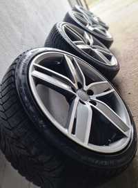 Alufelgi Audi OE 19 cali/5x112/5 szt + opony zima