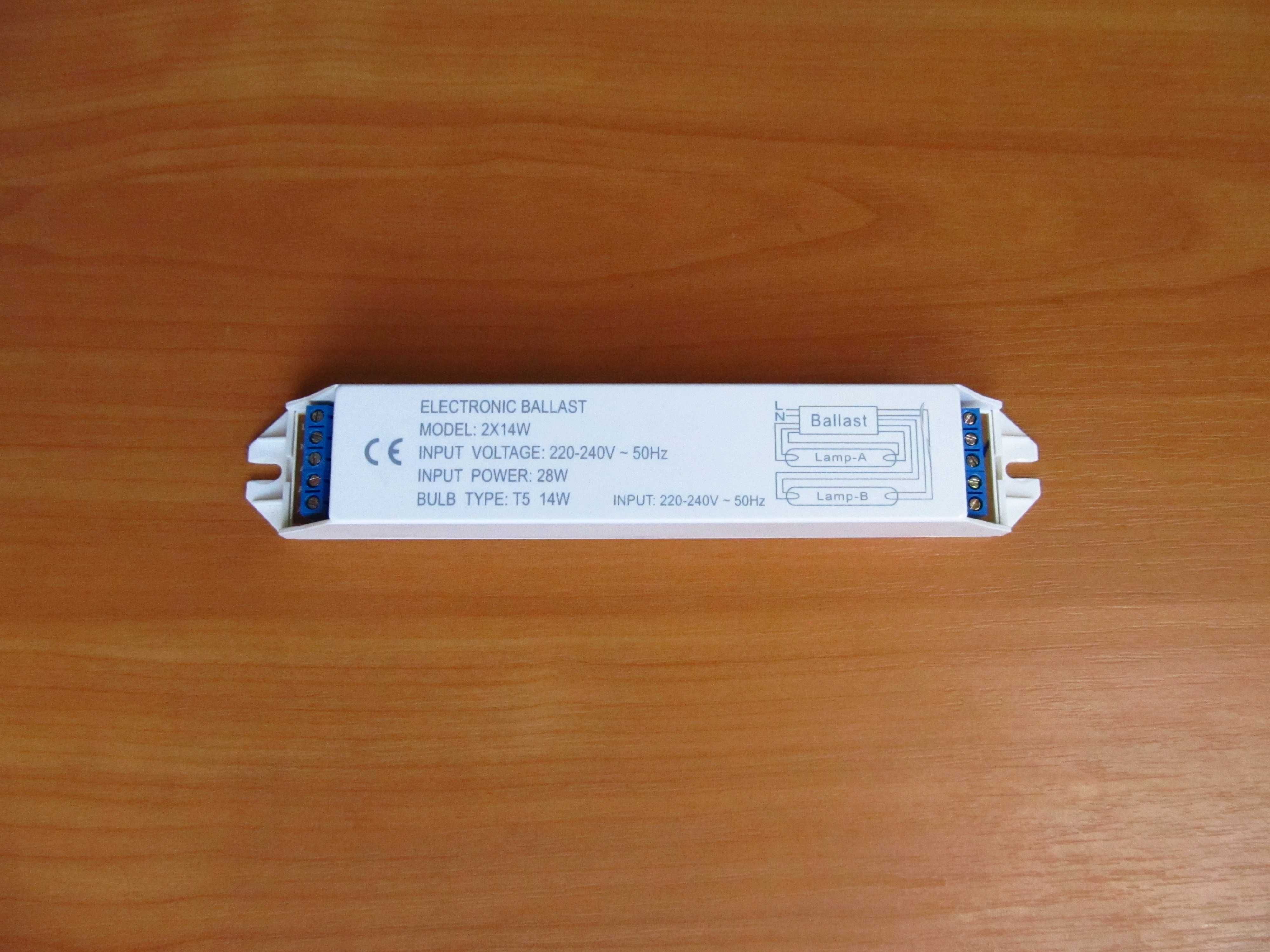 Балласт/дроссель электронный новый(!) 2Х14W 240V для люм. ламп