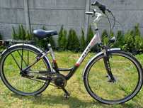 Aluminiowy Rower Damski Miejski RIXE ROADBIKER Koła 28 cali Rama 45 cm
