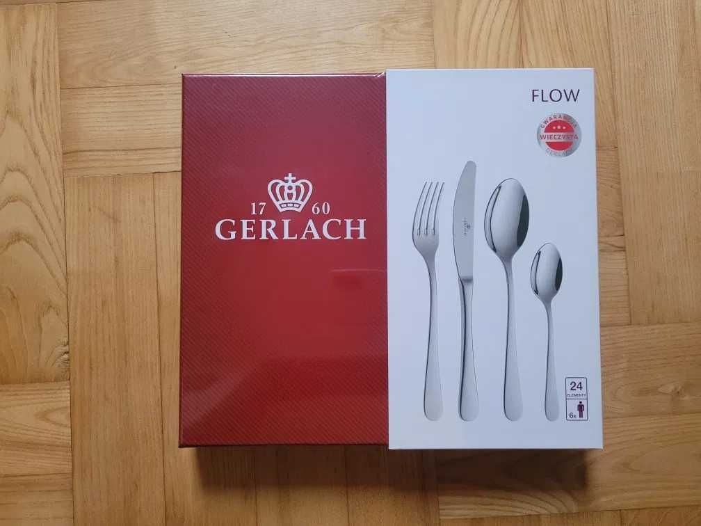 NOWY komplet sztućców Gerlach Flow 24 elementy TYLKO ODBIÓR OSOBISTY