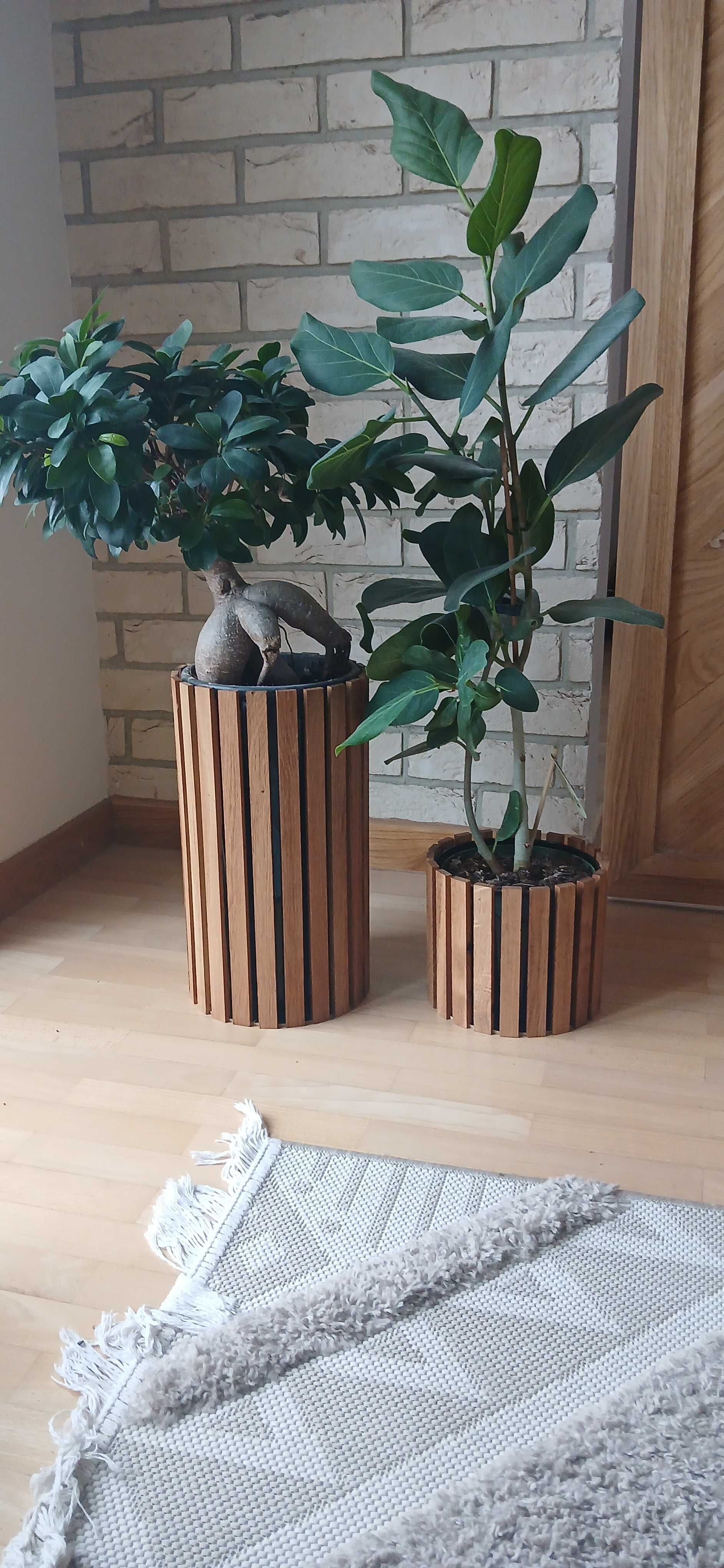osłonka z lameli dębowych , śr. 24 cm