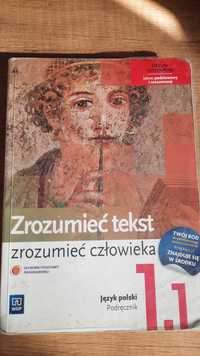 J. Polski. Zrozumieć tekst, zrozumieć człowieka 1.1. Wysyłka gratis!