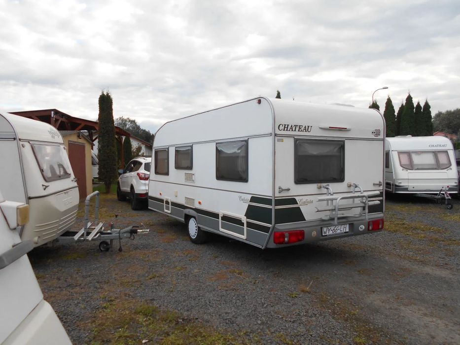 Chateau CALISTA 490 CT  Mega Stan Chateau z Holandii+Namiot Pełny Zamykany + Bojler + Bagażnik