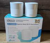 Router TP-Link Deco X50 AX3000 Wi-Fi6 Mesh 2-Pak 802.11ax Wi-Fi 6 5GHz