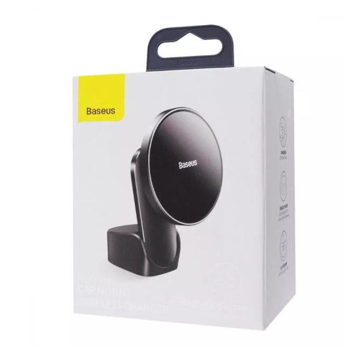 Baseus автомобільний  тримач телефону та безпровідна зарядка в одному