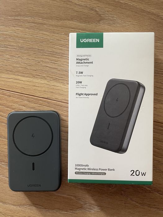 Магнітний павербанк Ugreen (10000 мА·год, 20 Вт