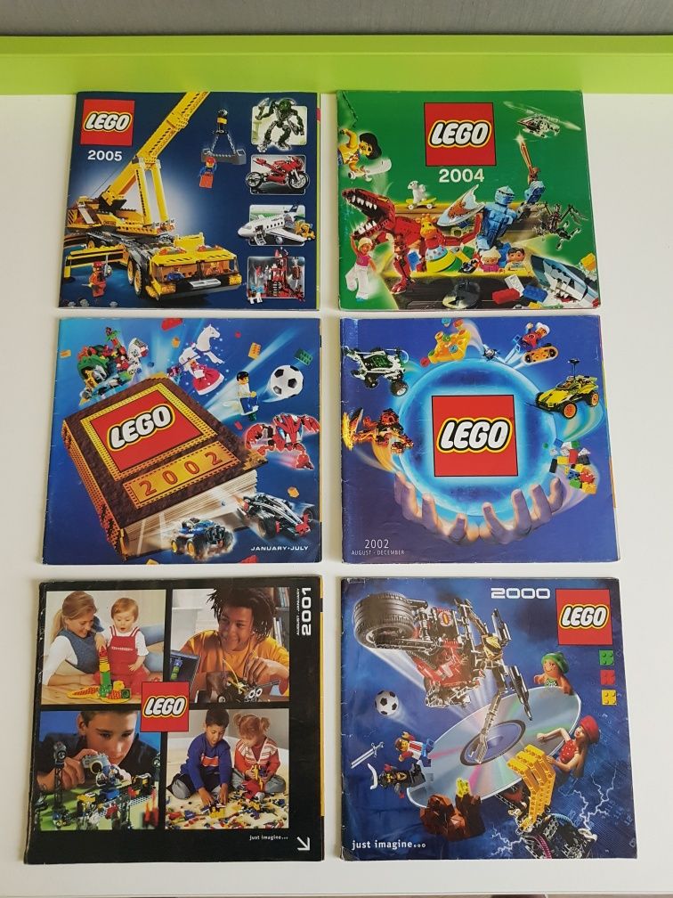 Каталоги Lego ( на укр) 2000, 2001, 2002, 2004, 2005