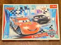 Puzzle Disney Auta 100 elem Lodowa przygoda stan idealny