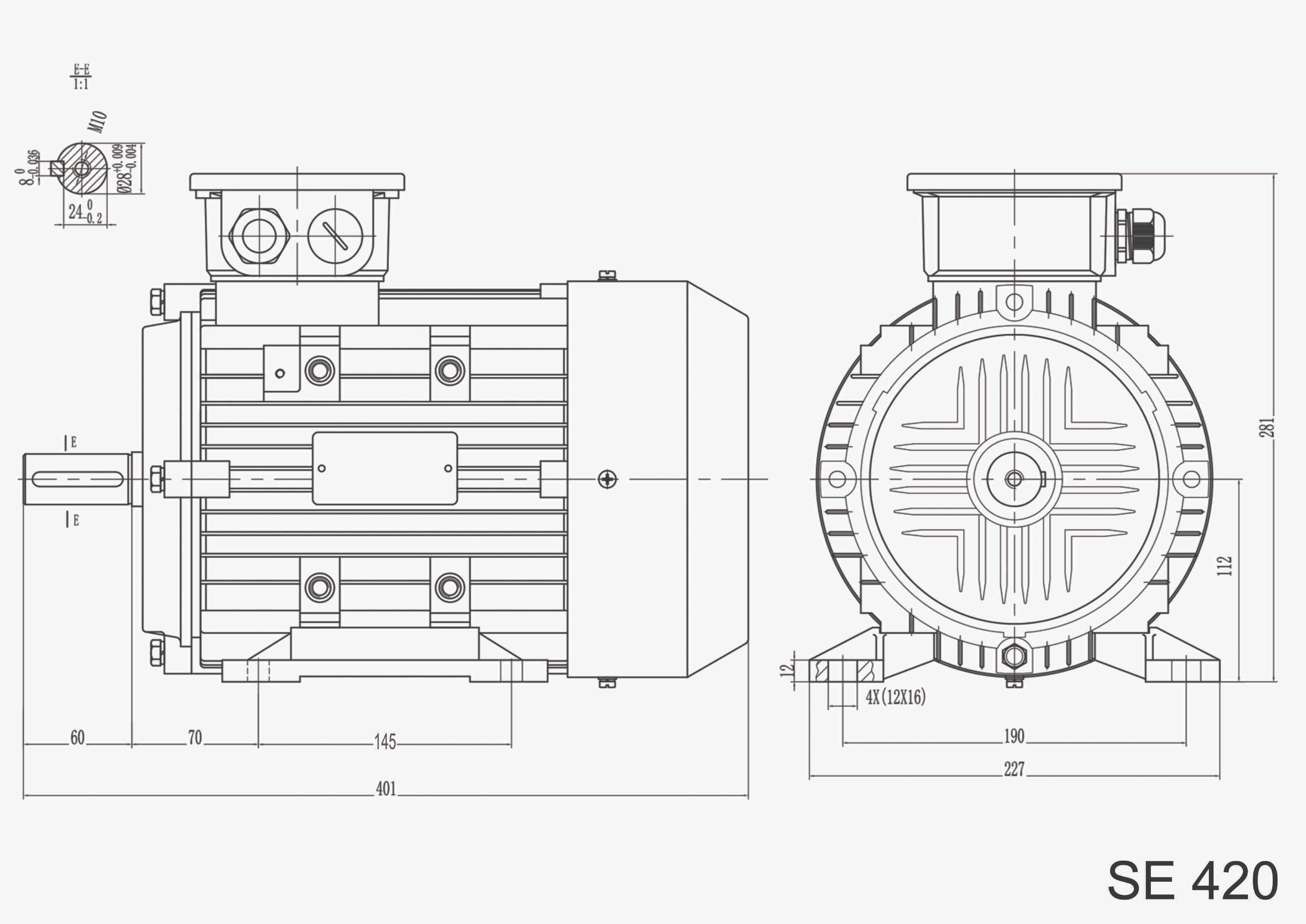 Silnik elektryczny Kupczyk 5,5 KW 7,5 KM 3fazy 400V 2850RPM Kupczyk