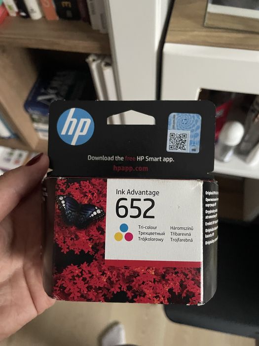 tusz kolorowy do drukarki hp 652