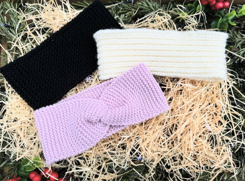 Opaska na głowę, własnoręczna