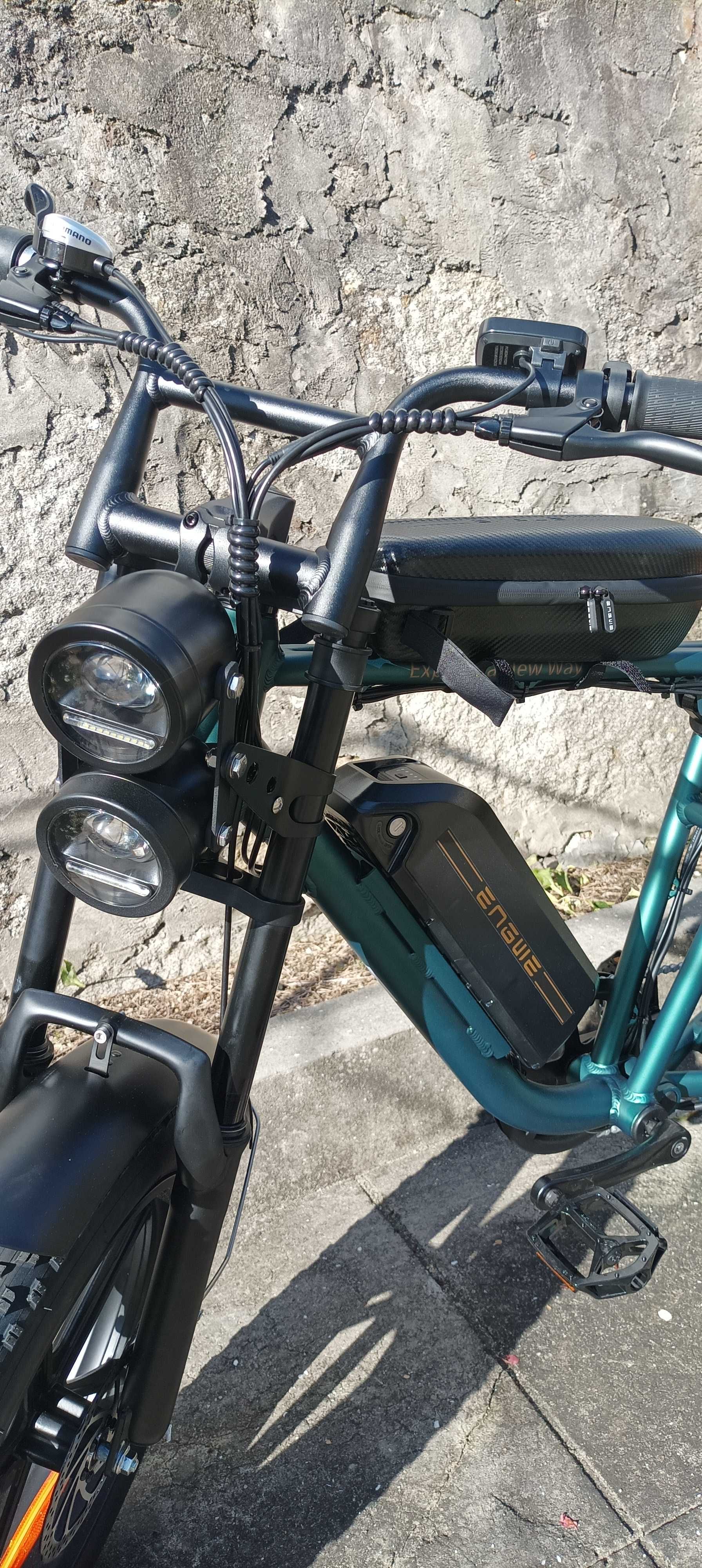 Bicicleta elétrica ENGWE M20 bateria 13aH (1000w potência máxima