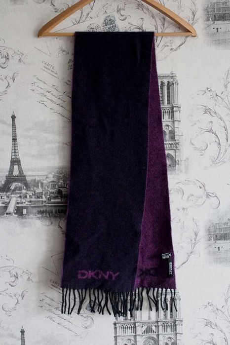 Шарф DKNY Donna Karan New York Оригінал Шерсть Made in Italy!