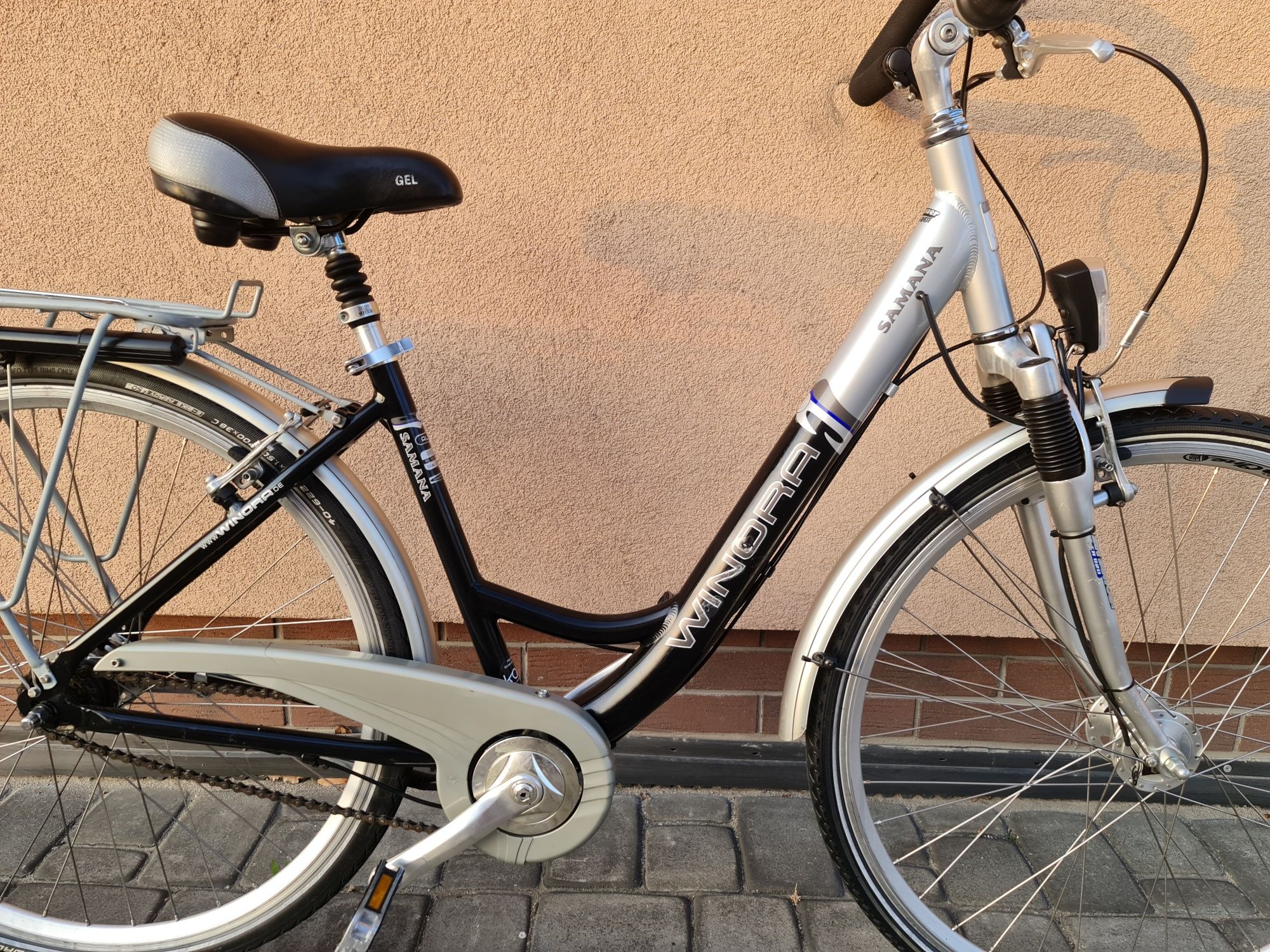 Damka miejska WINORA Koła 28 SHIMANO aluminium okazja polecam WYSYŁKA