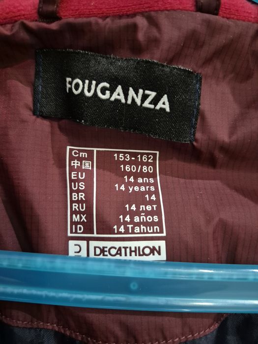 Kurtka jeździecka Fouganza Decathlon 153-162cm