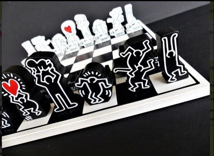 Keith Haring - xadrez