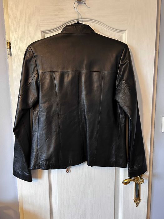 Nowa kurtka czarna damska skóra naturalna jagnięca Siricco S(36) zamek