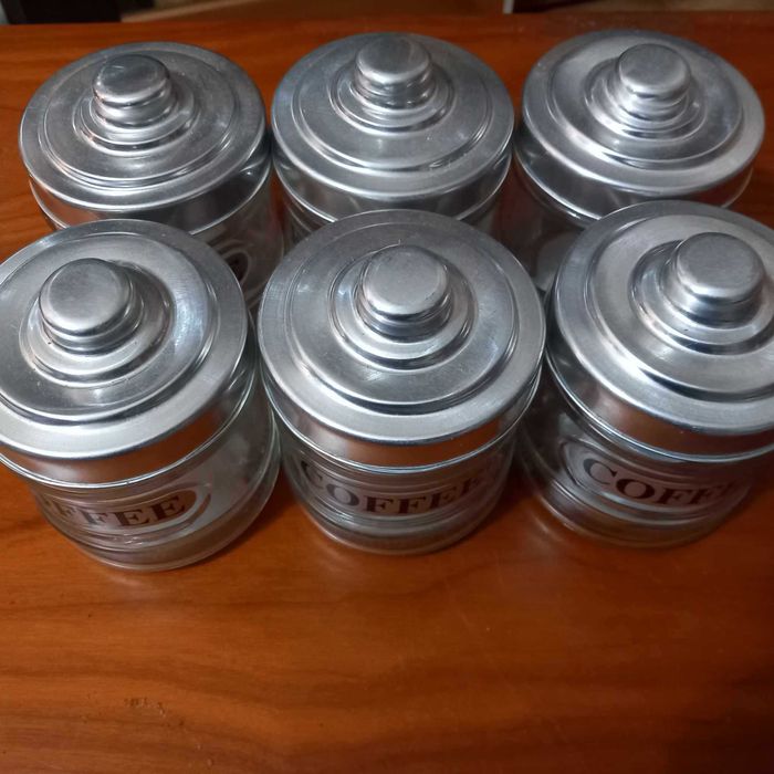 Pote de vidro para café NOVO