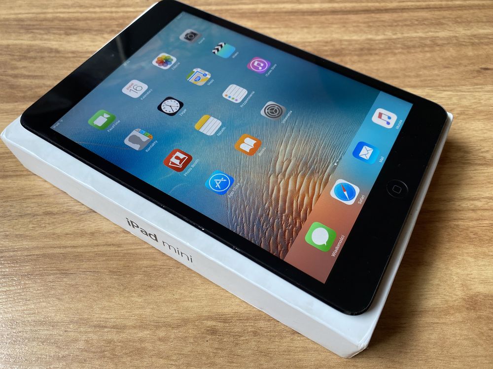 Idealny iPad MINI A1432 BLACK w bardzo dobrym stanie + dodatki!