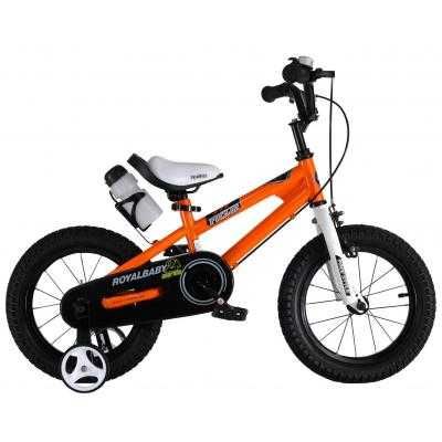 Детский велосипед Royal Baby FREESTYLE 14" оранжевый Детский транспорт