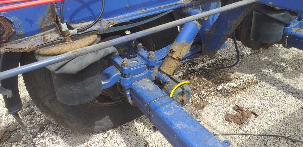 Przyczepa tadem niskie koła dla rolnictwa