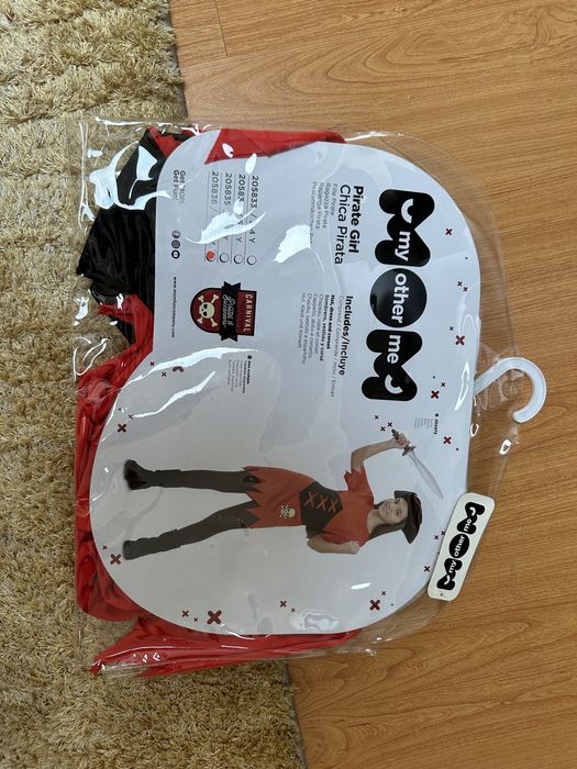 Roupa pirata menina 10-12 anos