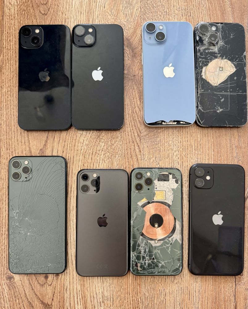 Лот Iphone 15 pro max, 14/13, 11, 11 pro/ pro max, Xs/Xr, 8 plus