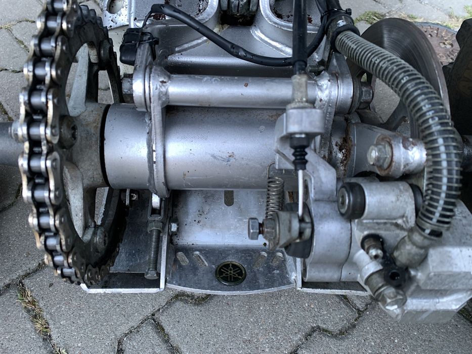 YAMAHA YFM 350 Raptor Reverse HOMOLOGACJA Zarejestrowana osłony tłumik